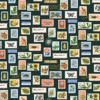 Cotton & Steel - Curio Green - Metallic